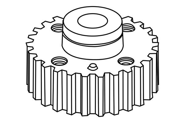 WXQP 312507 TOOTHED WHEEL 312507