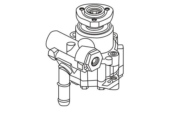 WXQP 313641 Hydraulic Pump, steering system 313641