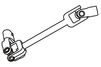 WXQP 360293 Joint, steering shaft 360293