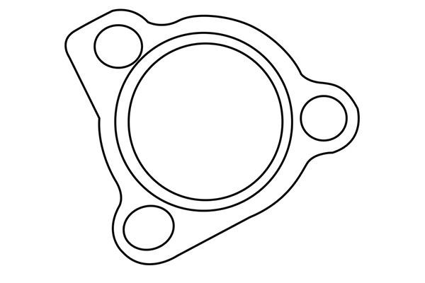 WXQP 311611 Gasket common intake and exhaust manifolds 311611