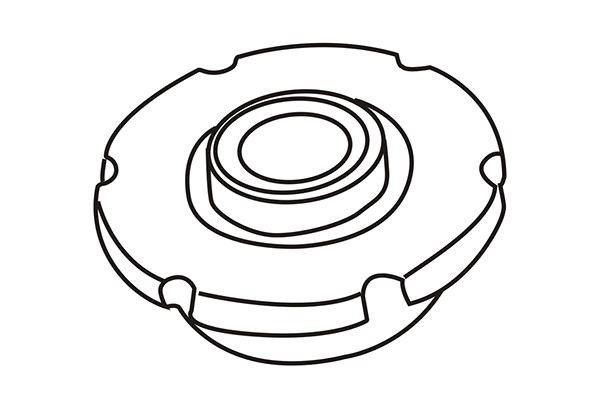 WXQP 361255 Spring plate 361255