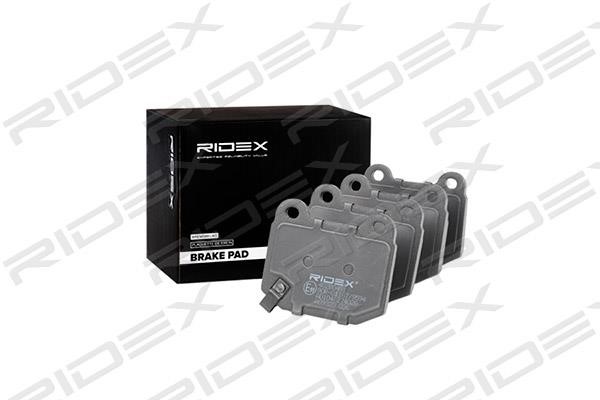 Ridex 402B0491 Brake Pad Set, disc brake 402B0491