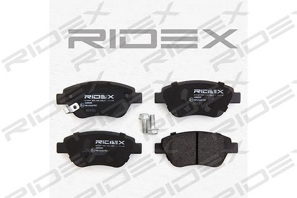 Ridex 402B0080 Brake Pad Set, disc brake 402B0080