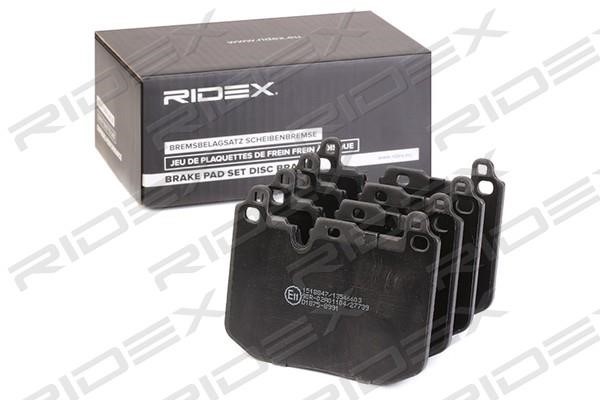Ridex 402B1151 Brake Pad Set, disc brake 402B1151
