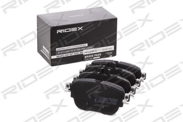 Ridex 402B0481 Brake Pad Set, disc brake 402B0481