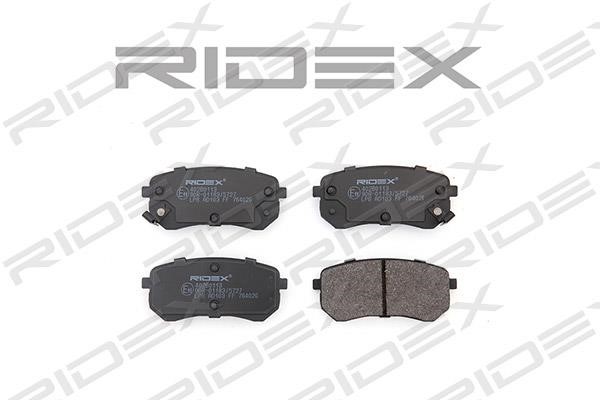 Ridex 402B0113 Brake Pad Set, disc brake 402B0113