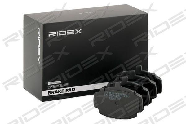 Ridex 402B1106 Brake Pad Set, disc brake 402B1106