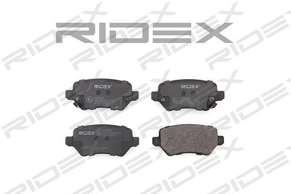 Ridex 402B0004 Brake Pad Set, disc brake 402B0004