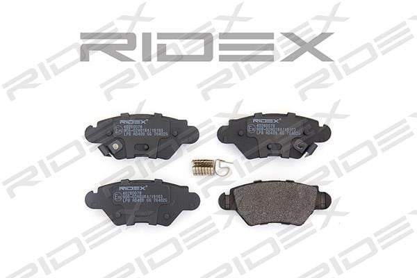 Ridex 402B0078 Brake Pad Set, disc brake 402B0078