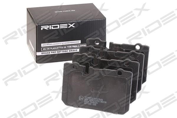 Ridex 402B1051 Brake Pad Set, disc brake 402B1051