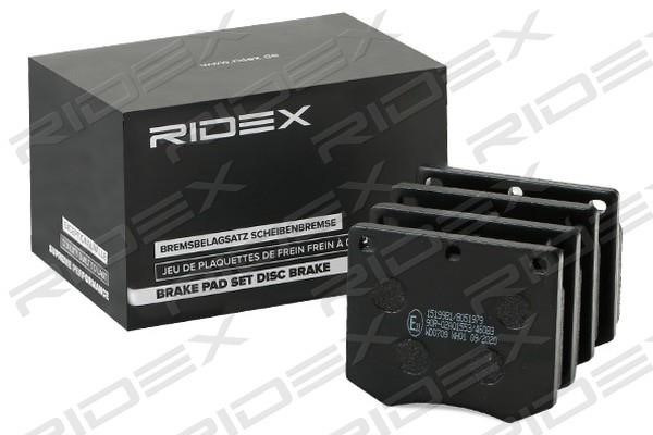 Ridex 402B0927 Brake Pad Set, disc brake 402B0927