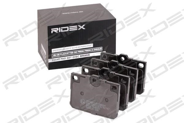 Ridex 402B1016 Brake Pad Set, disc brake 402B1016