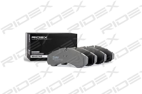 Ridex 402B0758 Brake Pad Set, disc brake 402B0758