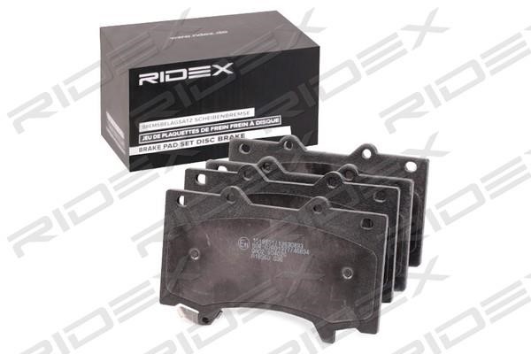 Ridex 402B1006 Brake Pad Set, disc brake 402B1006