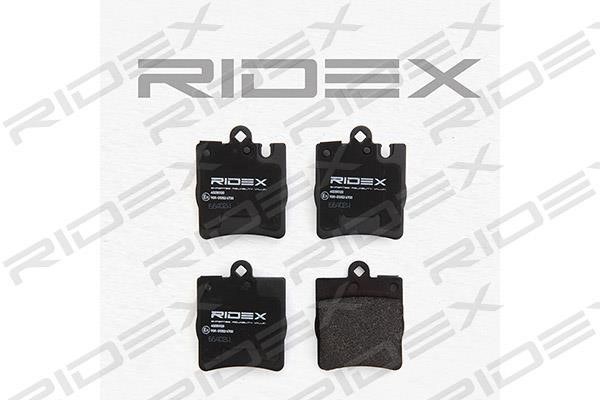 Ridex 402B0120 Brake Pad Set, disc brake 402B0120