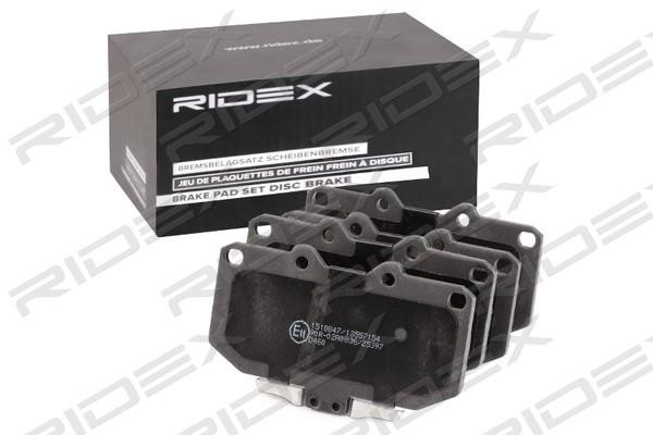 Ridex 402B1281 Brake Pad Set, disc brake 402B1281