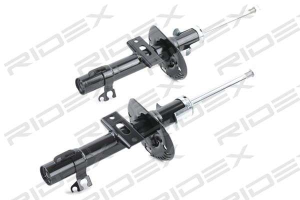 Front oil and gas suspension shock absorber Ridex 854S17843