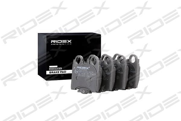 Ridex 402B0468 Brake Pad Set, disc brake 402B0468