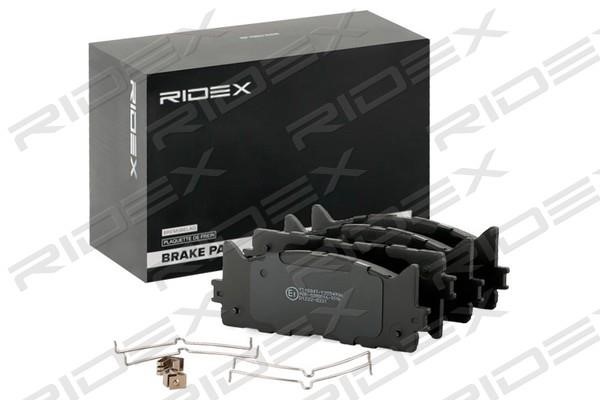 Ridex 402B1257 Brake Pad Set, disc brake 402B1257