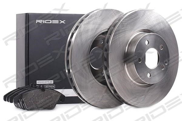 Ridex 3405B0248 Front ventilated brake discs with pads, set 3405B0248