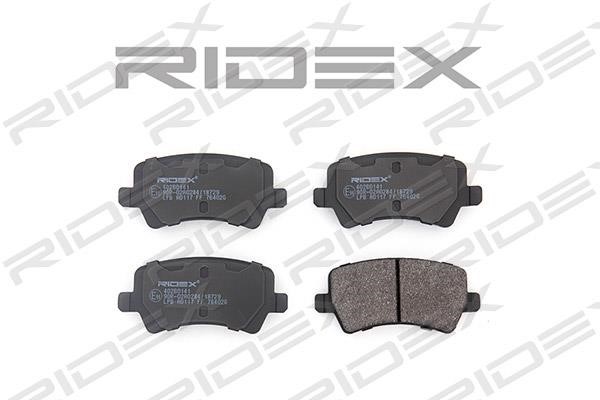 Ridex 402B0141 Brake Pad Set, disc brake 402B0141