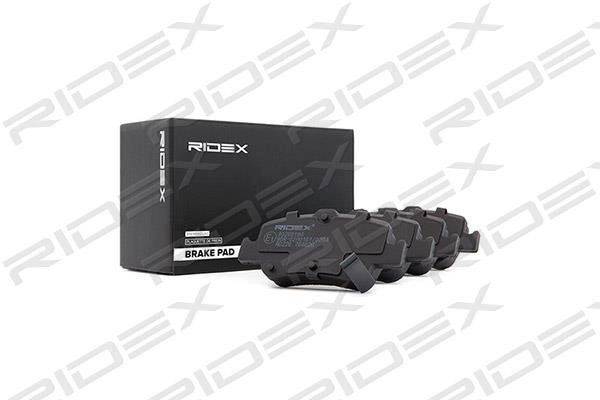 Brake Pad Set, disc brake Ridex 402B0184