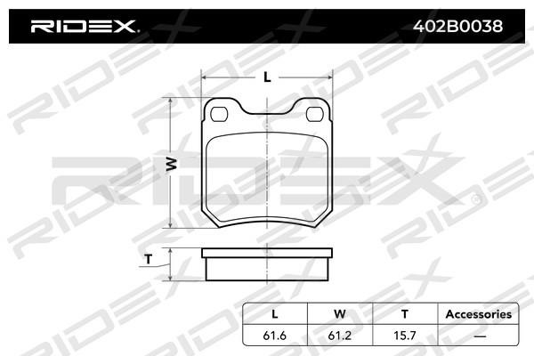 Buy Ridex 402B0038 – good price at EXIST.AE!