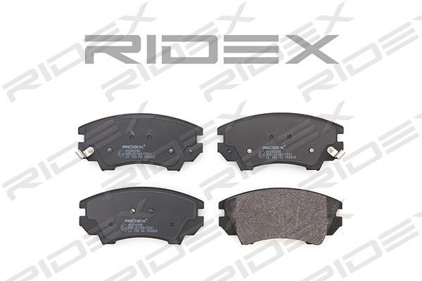 Ridex 402B0296 Brake Pad Set, disc brake 402B0296