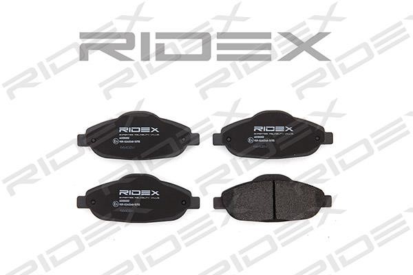 Ridex 402B0202 Brake Pad Set, disc brake 402B0202