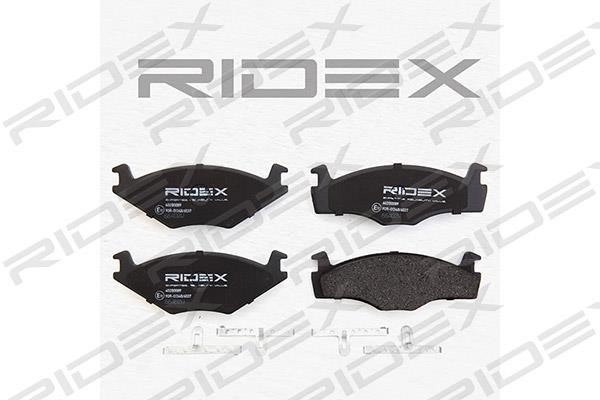 Ridex 402B0089 Brake Pad Set, disc brake 402B0089