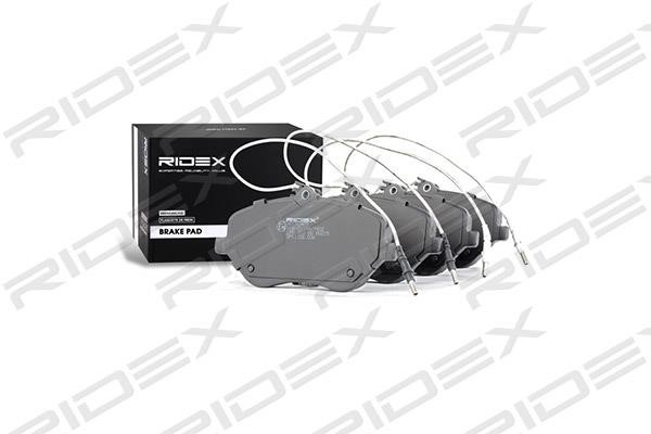 Ridex 402B0409 Brake Pad Set, disc brake 402B0409