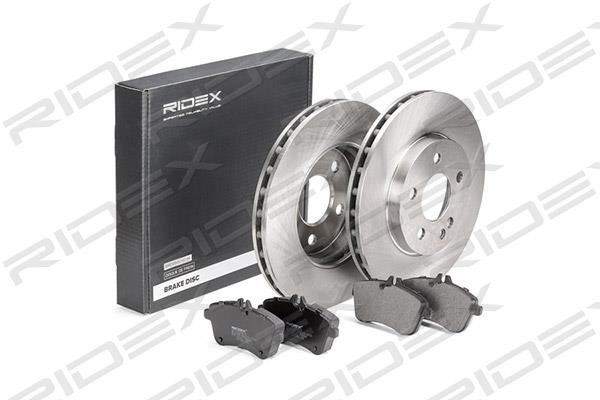 Ridex 3405B0082 Front ventilated brake discs with pads, set 3405B0082