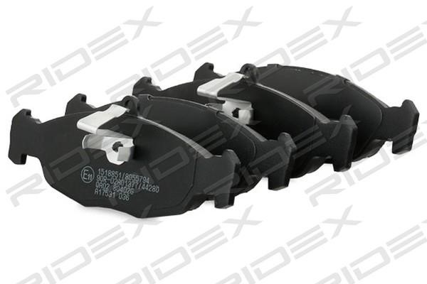 Brake Pad Set, disc brake Ridex 402B0978