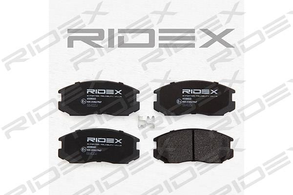 Ridex 402B0243 Brake Pad Set, disc brake 402B0243