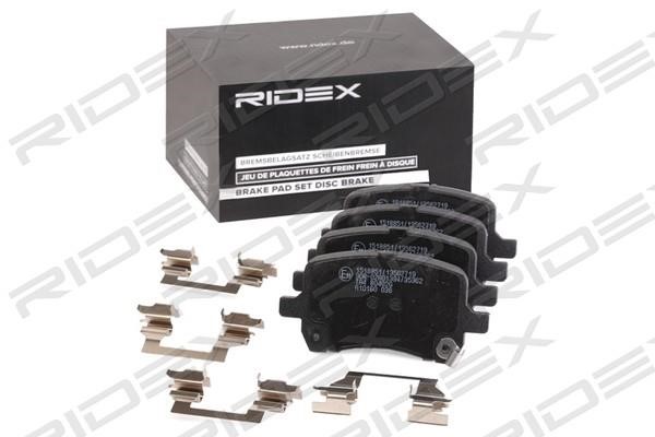 Ridex 402B1286 Brake Pad Set, disc brake 402B1286