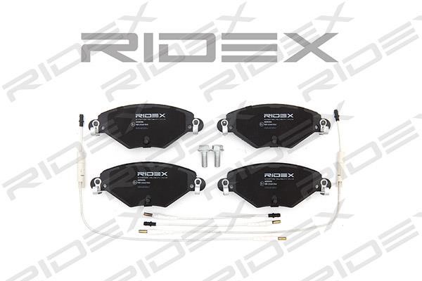 Ridex 402B0206 Brake Pad Set, disc brake 402B0206