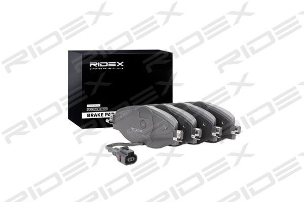 Ridex 402B0587 Brake Pad Set, disc brake 402B0587