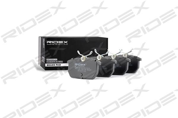 Brake Pad Set, disc brake Ridex 402B0646
