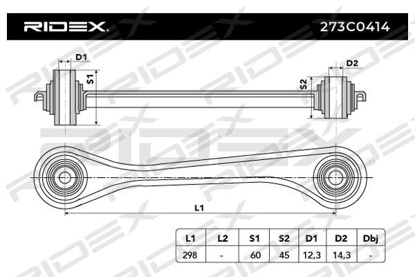 Buy Ridex 273C0414 – good price at EXIST.AE!