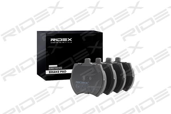 Ridex 402B0672 Brake Pad Set, disc brake 402B0672