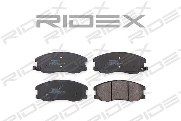 Ridex 402B0209 Brake Pad Set, disc brake 402B0209