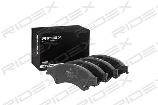 Ridex 402B0809 Brake Pad Set, disc brake 402B0809