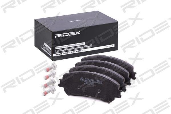 Ridex 402B1138 Brake Pad Set, disc brake 402B1138