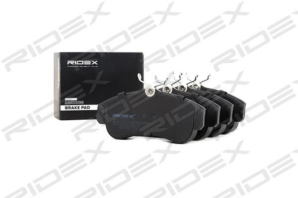 Ridex 402B0702 Brake Pad Set, disc brake 402B0702