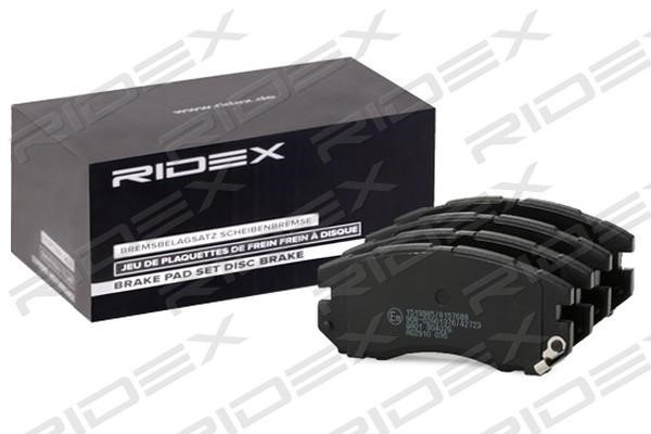 Ridex 402B0807 Brake Pad Set, disc brake 402B0807