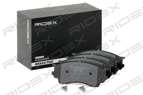 Ridex 402B1250 Brake Pad Set, disc brake 402B1250