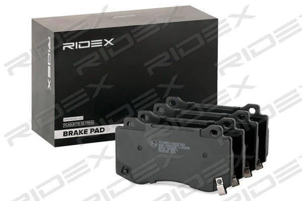 Ridex 402B0826 Brake Pad Set, disc brake 402B0826