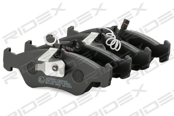 Brake Pad Set, disc brake Ridex 402B1303