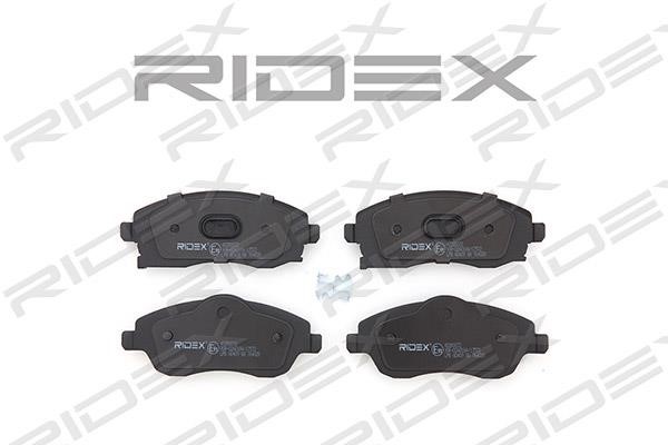 Ridex 402B0072 Brake Pad Set, disc brake 402B0072