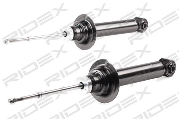 Front oil and gas suspension shock absorber Ridex 854S18065